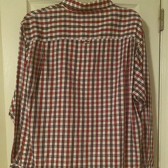 NWT Haggar XXL Button-Up Shirt - Wrinkle Resistant - Picture 3 of 5